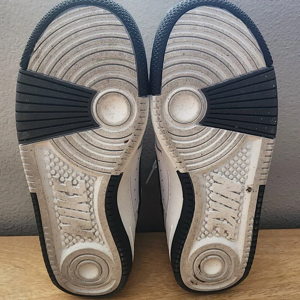 Nike Gamma Force White Black DX9176-100 Basketball Shoes Womens Sz 7